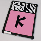 Personalized Zebra Print iPad 2 Case U435234X